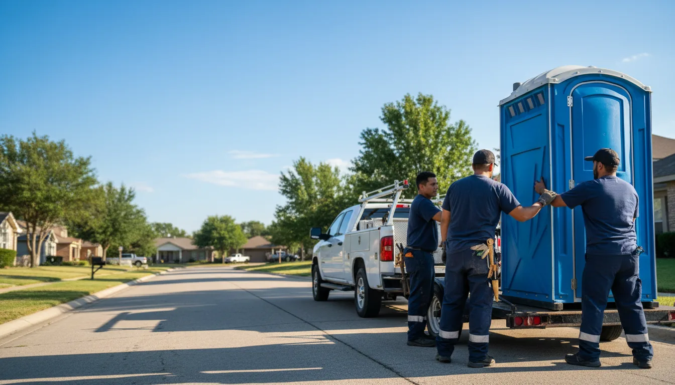 Portable Toilet Rental in Goodwine, IL near me